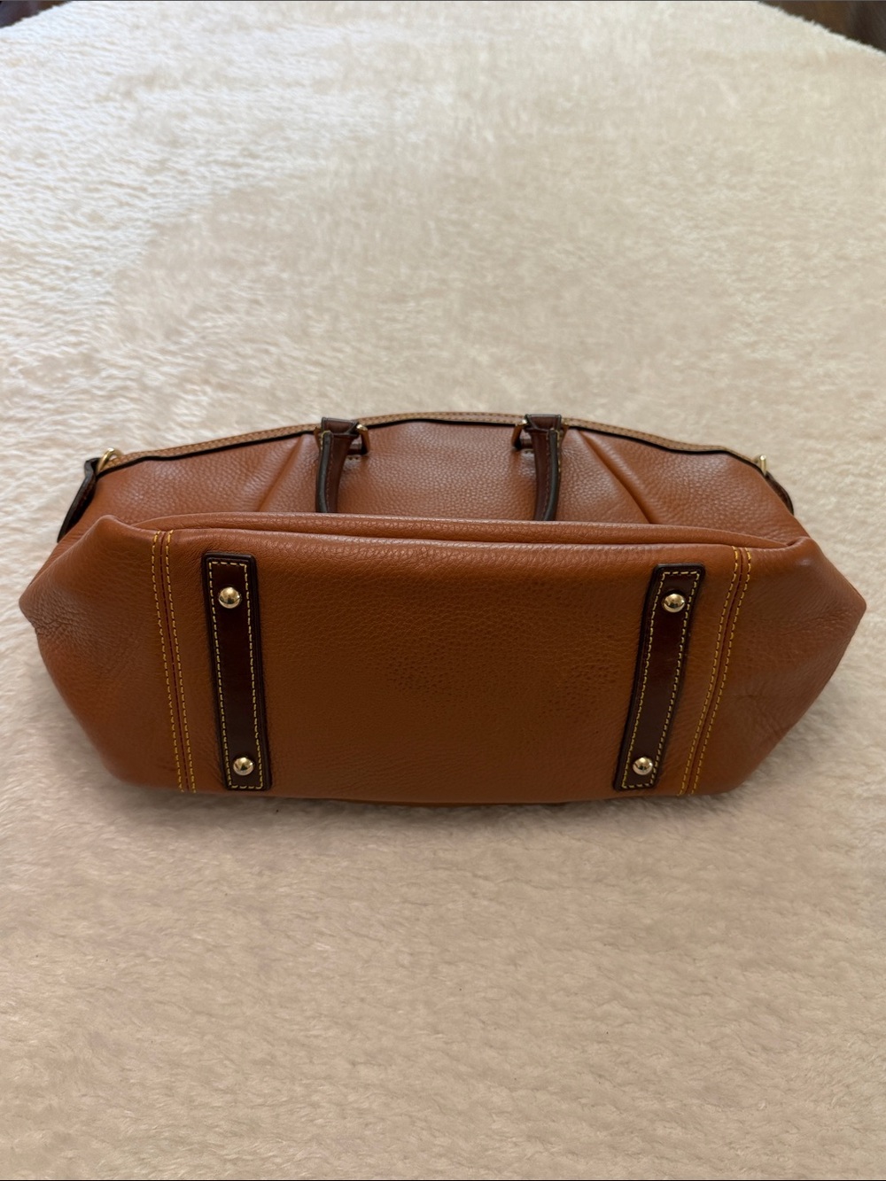 Dooney & Bourke Samba Pebbled Leather Satchel - Picture 5 of 10